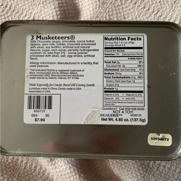 THREE Musketeers Lunchbox Pocketbook Vintage - Picture 5 of 5